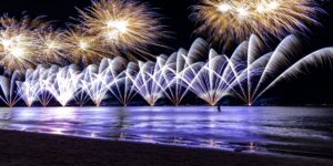 Fuochi d'artificio Costa Smeralda 2025